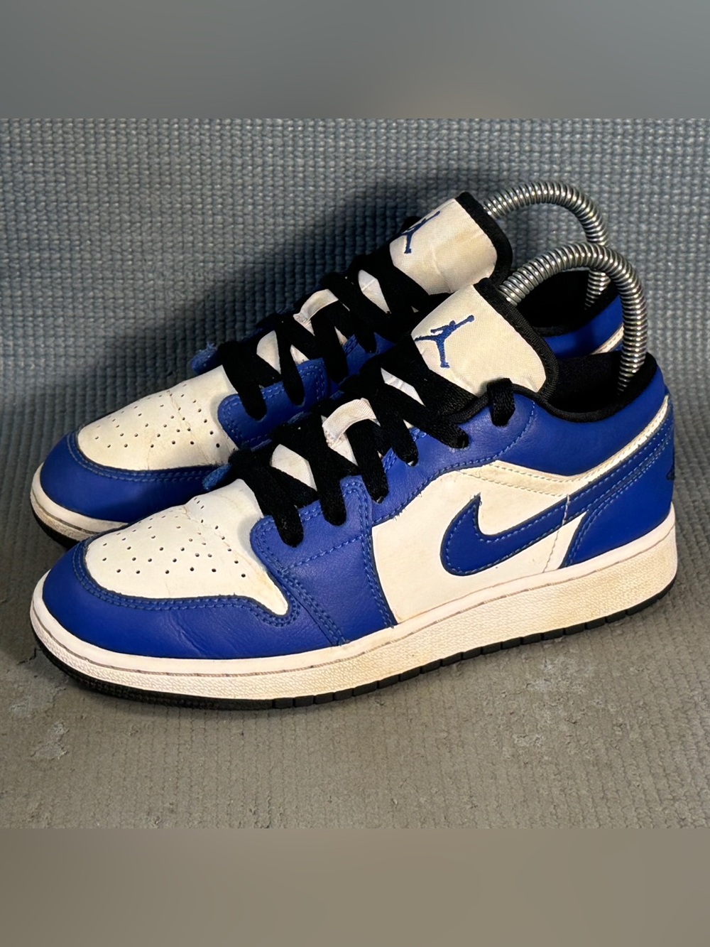Nike Air Jordan 1 LowGame Royal (GS) Shoes 553560-124 Big Kid Size 3.5Y